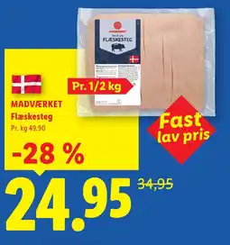 Lidl MADVÆRKET Flæskesteg tilbud