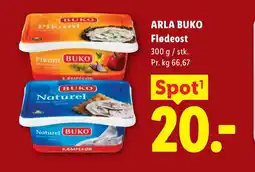 Lidl ARLA BUKO Flødeost tilbud