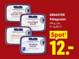Lidl GRAASTEN Pålægssalat tilbud