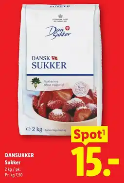 Lidl DANSK SUKKER Sukker tilbud