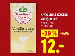 Lidl KAROLINES KØKKEN Vaniljesauce tilbud