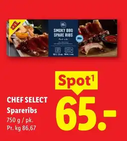 Lidl CHEF SELECT Spareribs tilbud