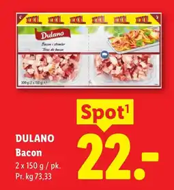 Lidl DULANO Bacon tilbud