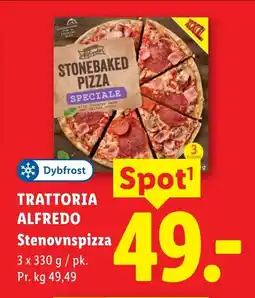 Lidl TRATTORIA ALFREDO Stenovnspizza tilbud