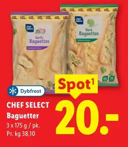 Lidl CHEF SELECT Baguetter tilbud