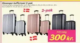 Hi five Slazenger kuffertsæt 2-pak tilbud