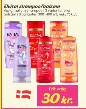 Hi five Elvital shampoo/balsam tilbud