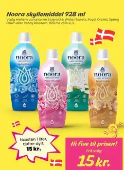 Hi five Noora skyllemiddel 928 ml tilbud