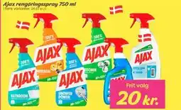 Hi five Ajax rengøringsspray 750 ml tilbud