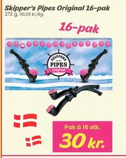 Hi five Skipper’s Pipes Original 16-pak tilbud