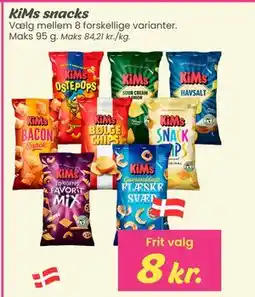 Hi five KiMs snacks tilbud