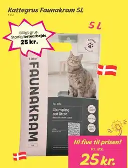 Hi five Kattegrus Faunakram 5L tilbud