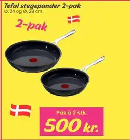 Hi five Tefal stegepander 2-pak tilbud
