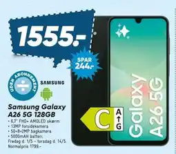 Bilka Samsung Galaxy A26 5G 128GB tilbud