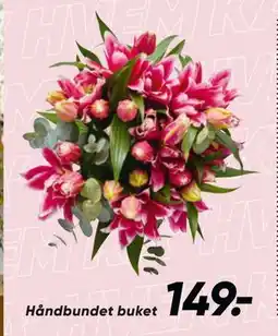 Bilka Håndbundet buket tilbud