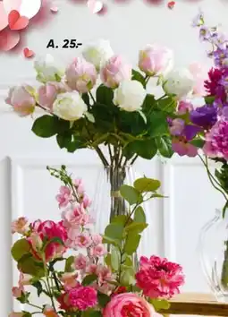 Bilka Kunstig rose tilbud
