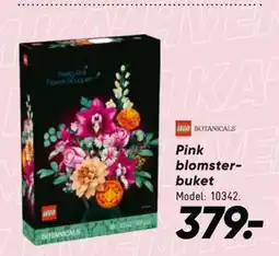 Bilka Pink blomsterbuket tilbud