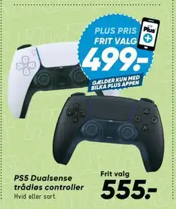 Bilka PS5 Dualsense trådløs controller tilbud