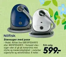 Bilka Støvsuger med pose tilbud