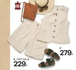Bilka Vest eller shorts tilbud