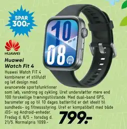 Bilka Huawei Watch Fit 4 tilbud