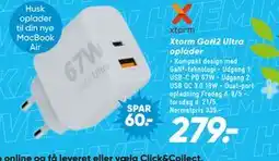 Bilka Xtorm GaN2 Ultra oplader tilbud