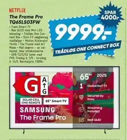 Bilka SAMSUNG The Frame Pro TQ65LS03FW tilbud