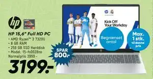HP 15,6” Full HD PC