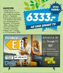 Bilka SONY K65S39B tilbud
