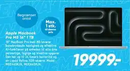 Bilka Apple Macbook Pro M5 16” 1 TB tilbud