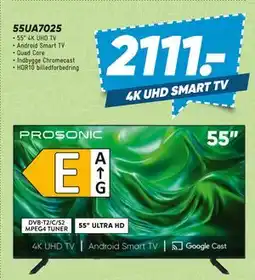 Bilka PROSONIC 55UA7025 tilbud