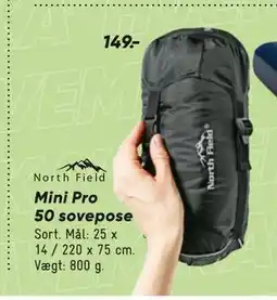 Bilka Mini Pro 50 sovepose tilbud