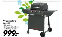 Bilka Megamaster 3 gasgrill tilbud