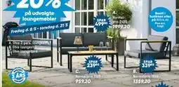 Bilka Ohio 2-pers. loungesofa tilbud