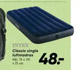 Bilka Classic single luftmadras tilbud