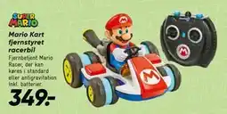 Bilka Mario Kart fjernstyret racerbil tilbud