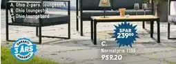 Bilka Ohio loungebord tilbud