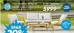 Bilka Vesterkær loungesæt tilbud