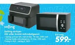 Bilka Salling airfryer XXL eller kombi mikrobølgeovn tilbud