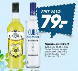 Bilka Spiritus marked tilbud