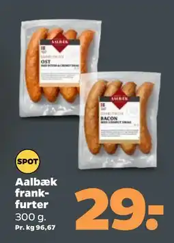 Netto Aalbæk frankfurter tilbud