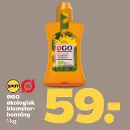 Netto ØGO økologisk blomsterhonning tilbud