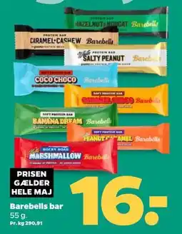 Netto Barebells bar tilbud