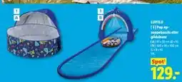Lidl LUPILU [1] Pop op-soppebassin eller glidebane tilbud