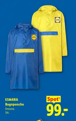 Lidl ESMARA Regnponcho tilbud