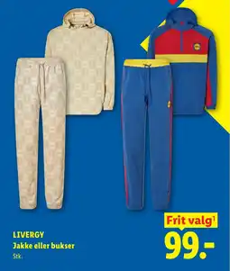 Lidl LIVERGY Jakke eller bukser tilbud