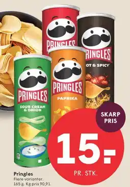 SPAR Pringles tilbud