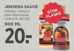 MENY Jensens Sauce (stor flaske) tilbud