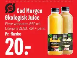 Min Købmand God Morgen Økologisk Juice tilbud