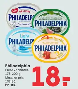 SPAR Philadelphia tilbud